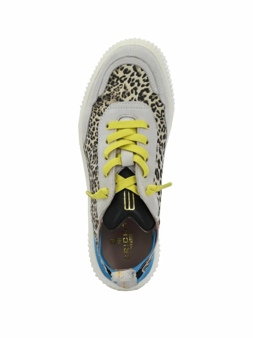 Crickit Sneaker*Damen Sneaker - OAKLI hellgrau bedruckt