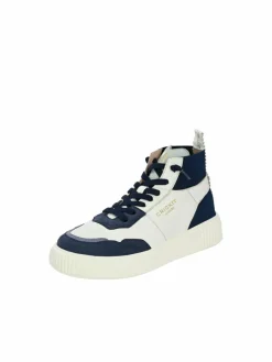 Crickit Sneaker*Damen Sneaker - OLISA weiß blau bedruckt