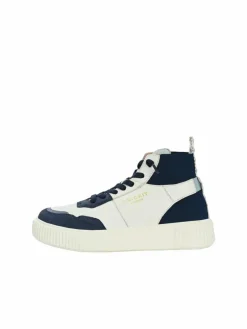 Crickit Sneaker*Damen Sneaker - OLISA weiß blau bedruckt