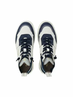 Crickit Sneaker*Damen Sneaker - OLISA weiß blau bedruckt