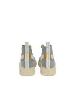 Crickit Sneaker*Damen Sneaker - OLISA weiß hellgrau bedruckt