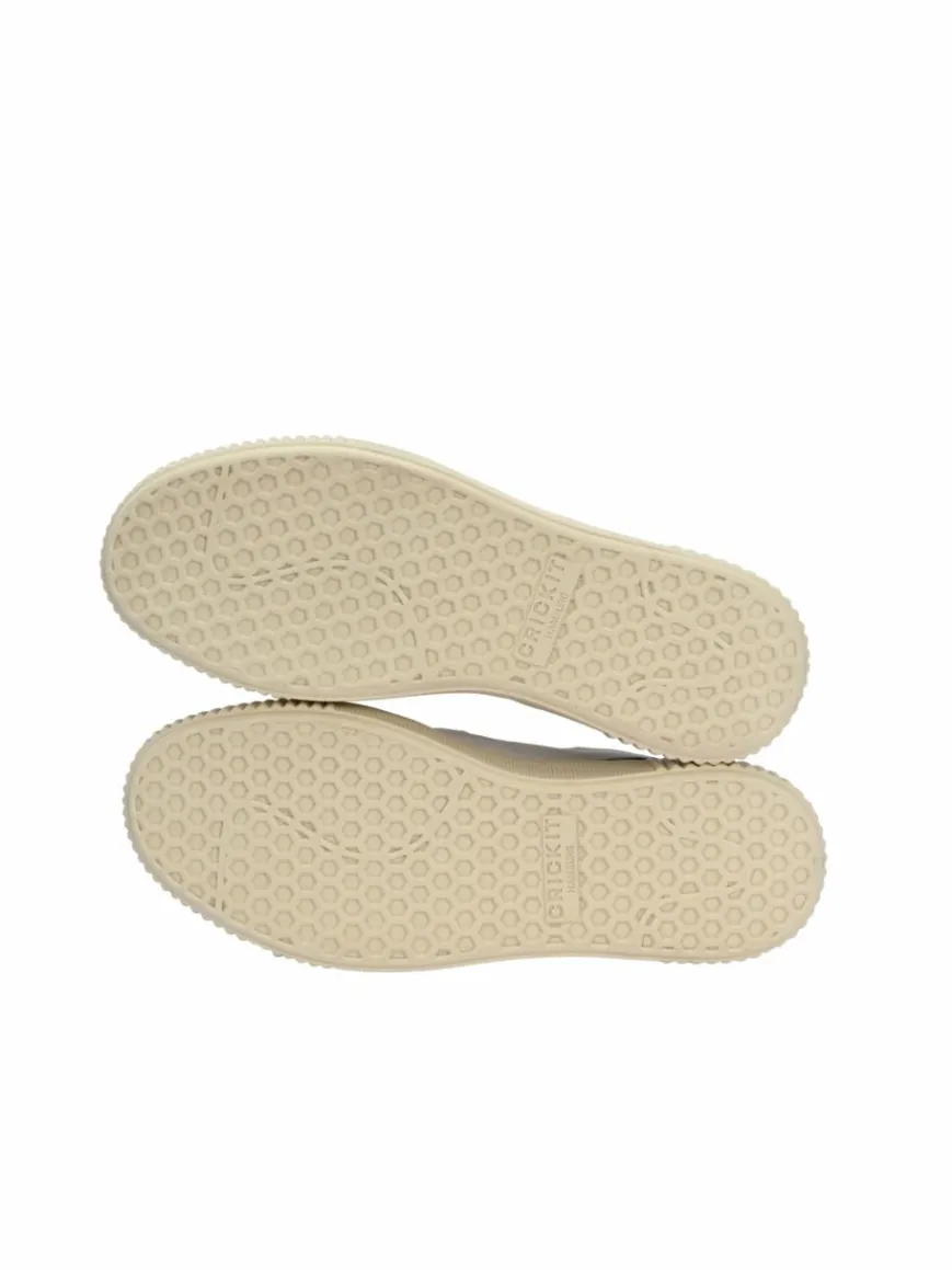 Crickit Sneaker*Damen Sneaker - OLISA weiß hellgrau bedruckt