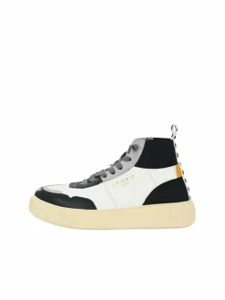 Crickit Sneaker*Damen Sneaker - OLISA weiß schwarz bedruckt