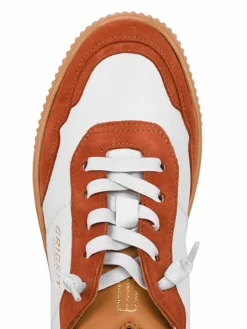 Crickit Sneaker*Damen Sneaker - PARIA weiß braun uni