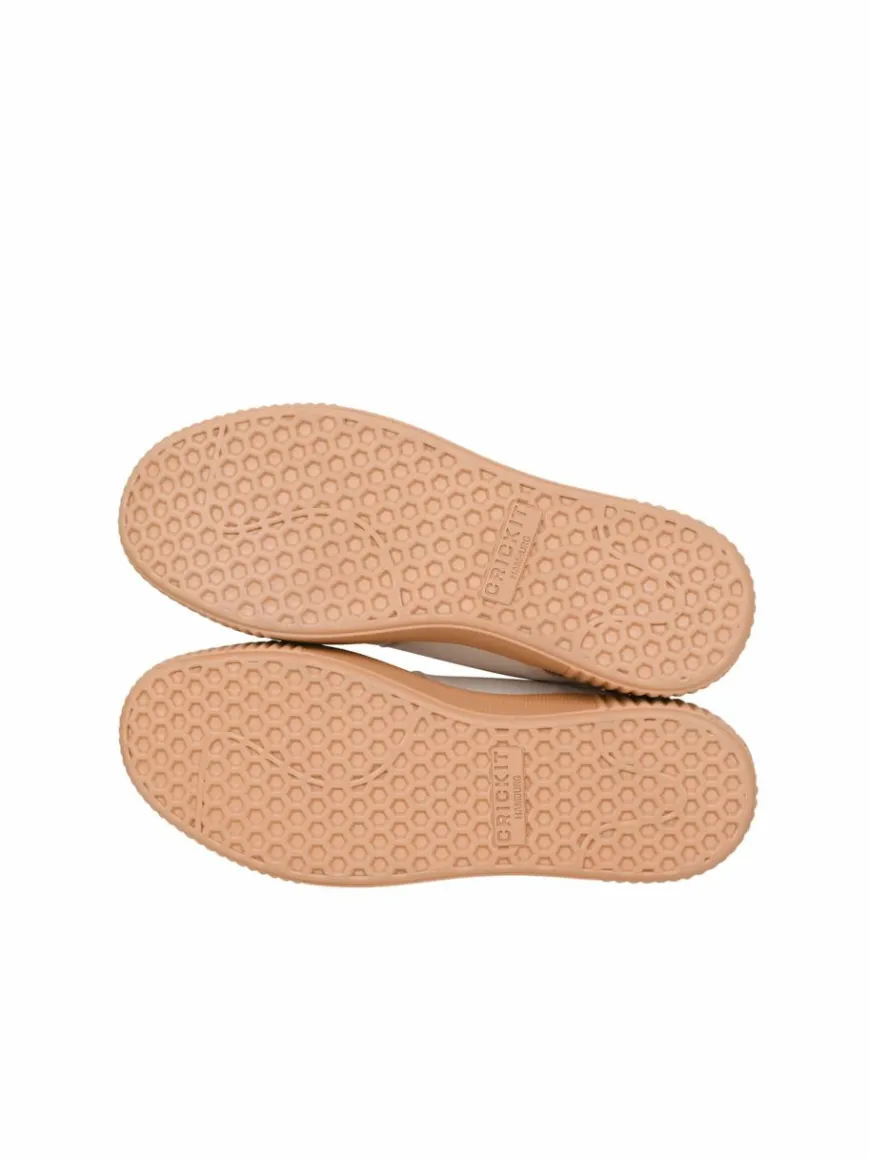 Crickit Sneaker*Damen Sneaker - PARIA weiß braun uni