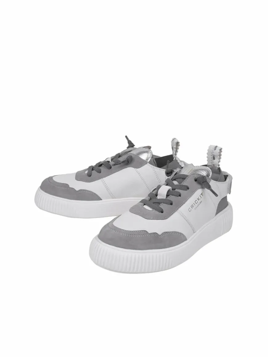 Crickit Sneaker*Damen Sneaker - PARIA weiß uni