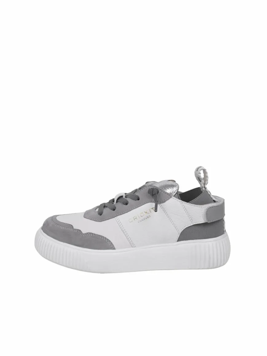 Crickit Sneaker*Damen Sneaker - PARIA weiß uni