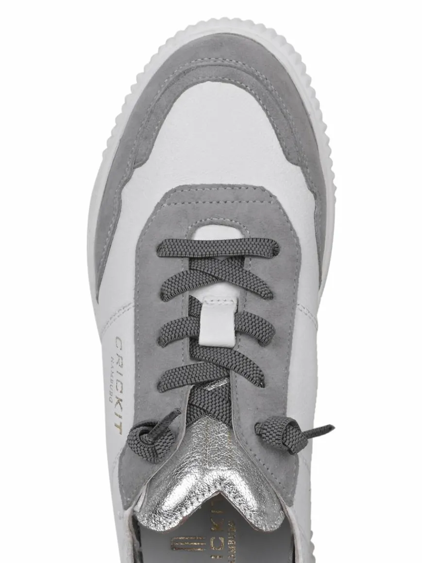 Crickit Sneaker*Damen Sneaker - PARIA weiß uni