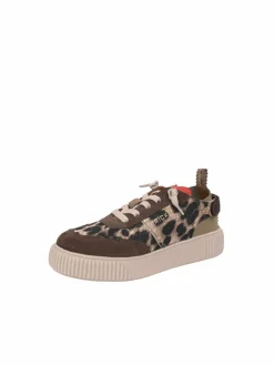 Crickit Sneaker*Damen Sneaker - PARIA braun bedruckt