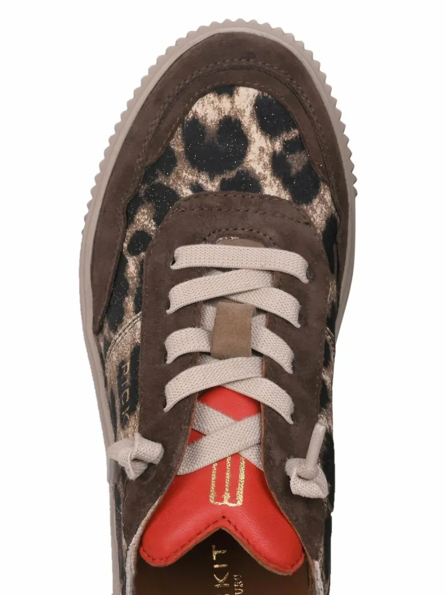 Crickit Sneaker*Damen Sneaker - PARIA braun bedruckt