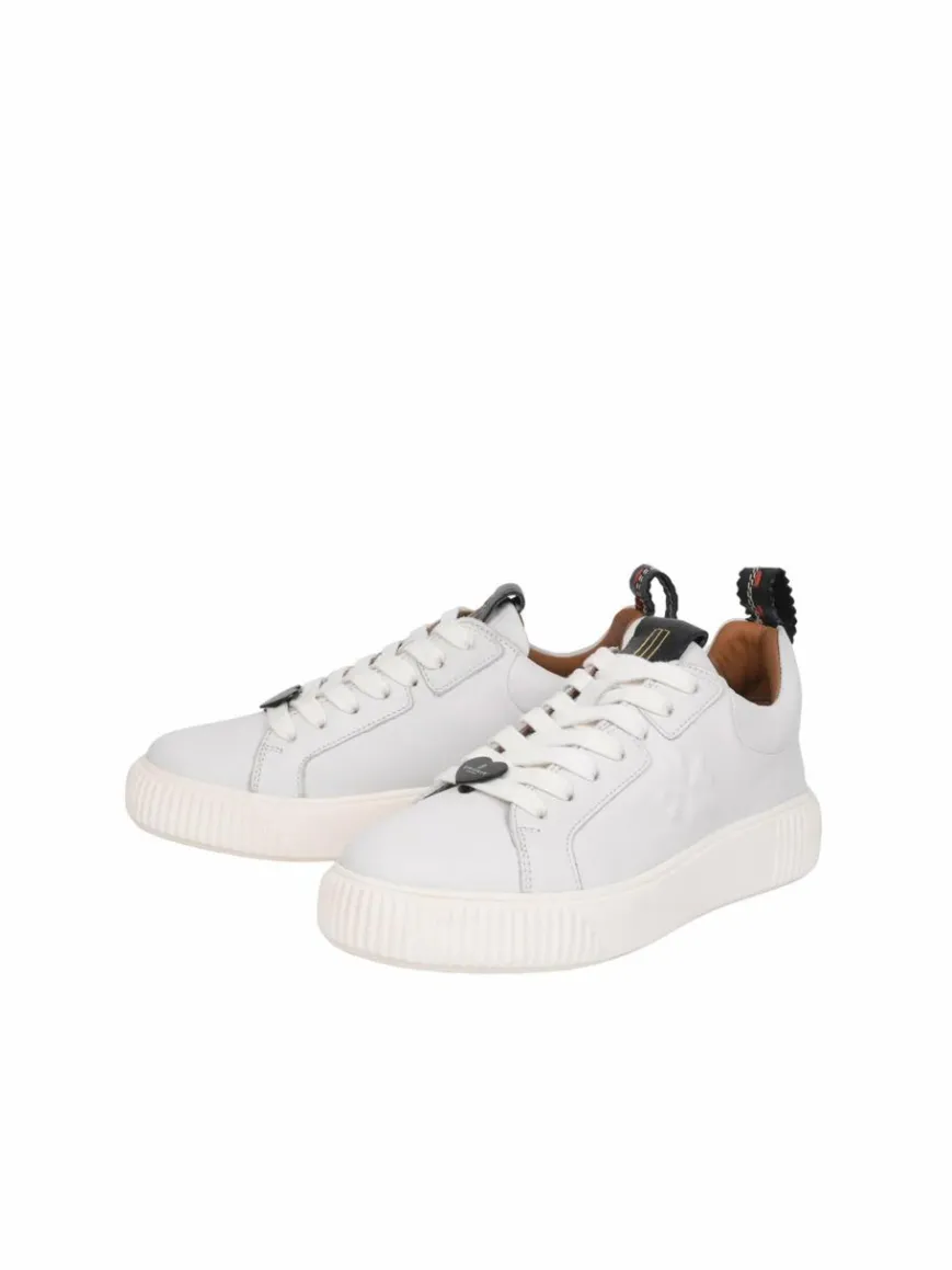 Crickit Sneaker*Damen Sneaker - PEACHES mehrfarbig weiß bedruckt