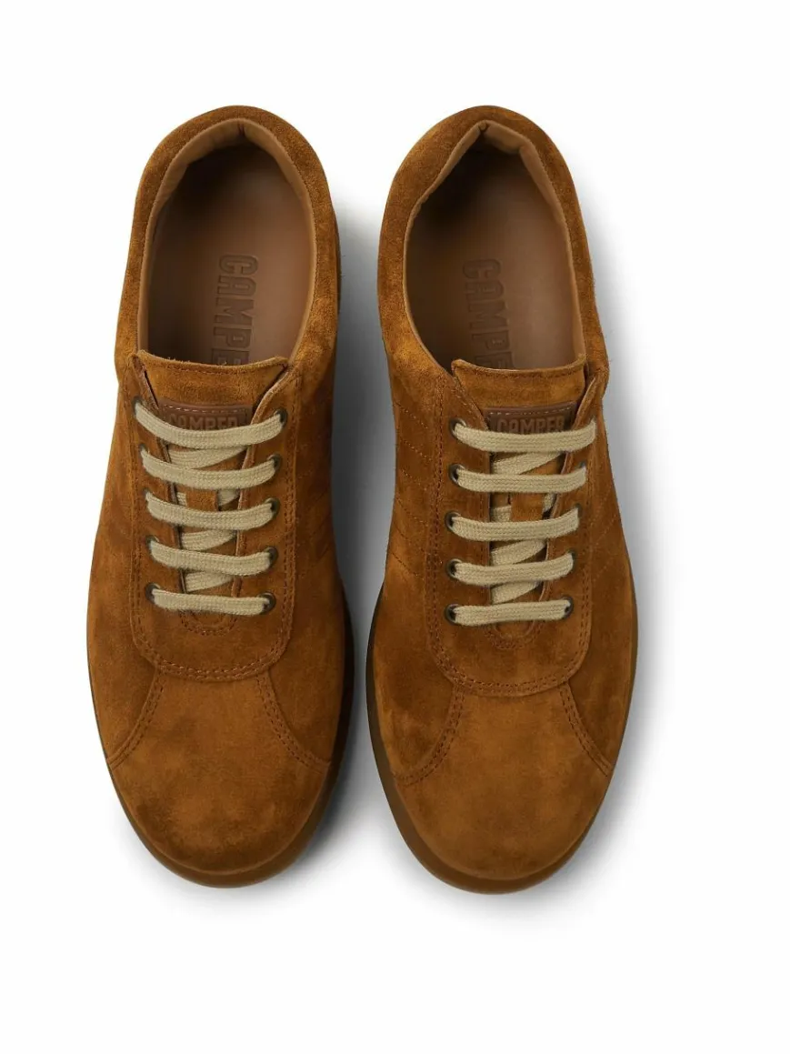 Camper Schnürschuhe*Damen Sneaker - Pelotas Ariel braun uni
