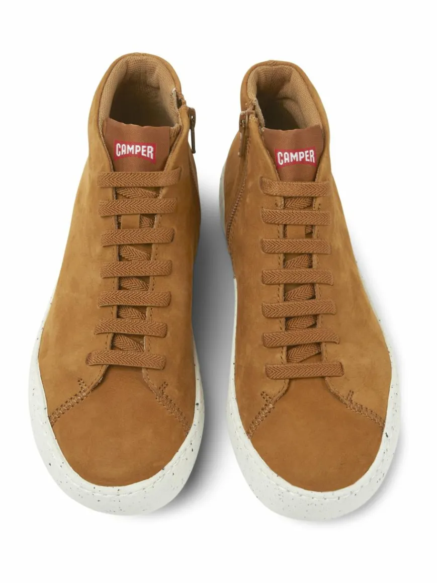 Camper Schnürschuhe|Sneaker*Damen Sneaker - Peu Touring braun uni