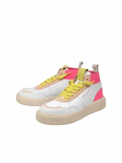 Crickit Sneaker*Damen Sneaker - REBEKA weiß pink uni