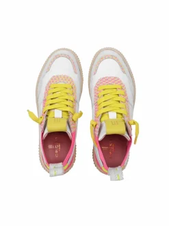 Crickit Sneaker*Damen Sneaker - REBEKA weiß pink uni