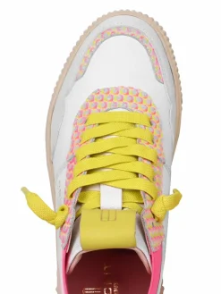 Crickit Sneaker*Damen Sneaker - REBEKA weiß pink uni