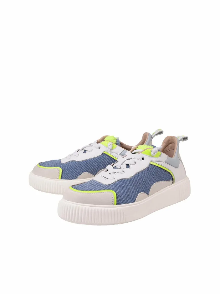 Crickit Sneaker*Damen Sneaker - REEGINA blau uni