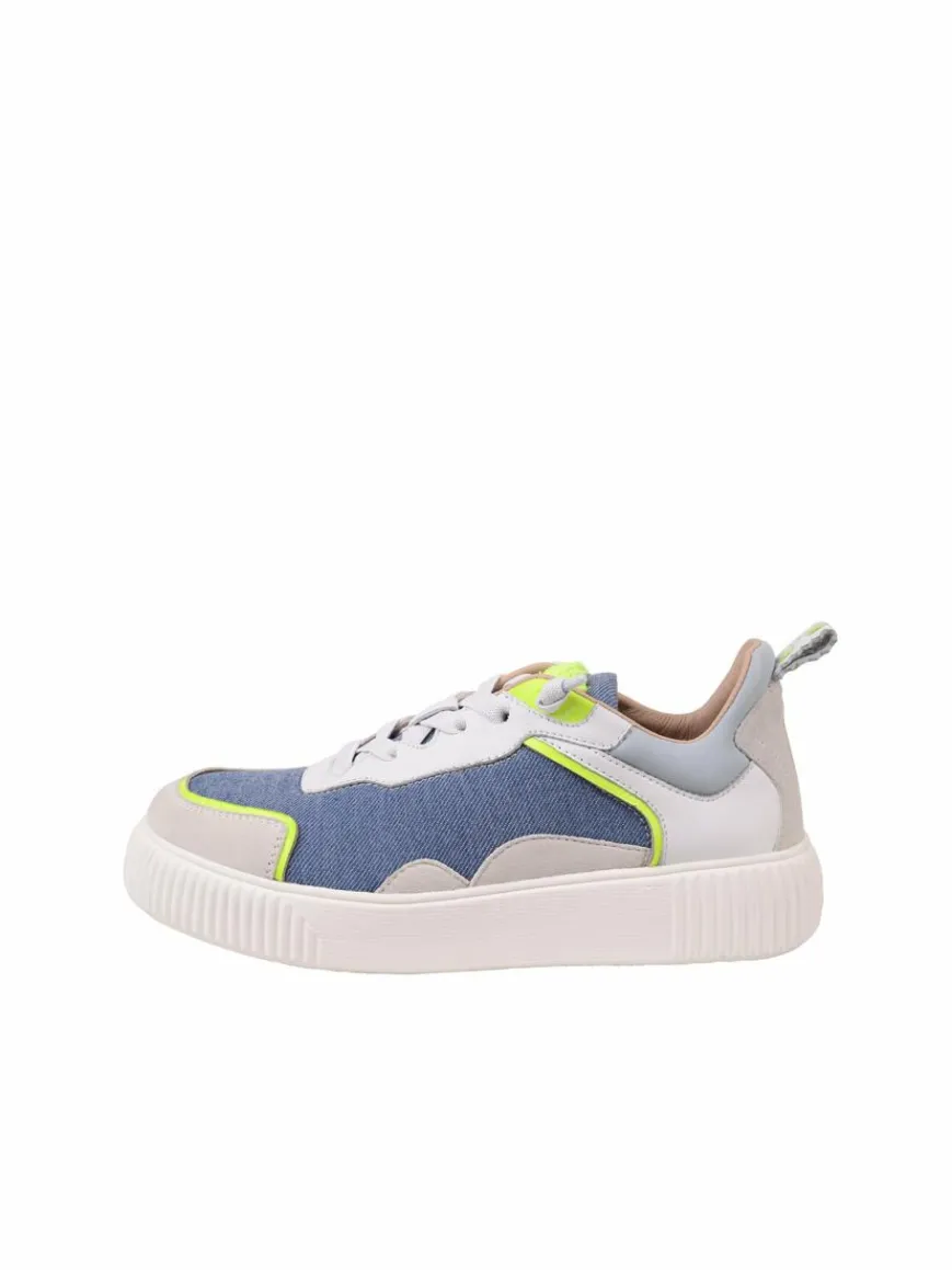 Crickit Sneaker*Damen Sneaker - REEGINA blau uni