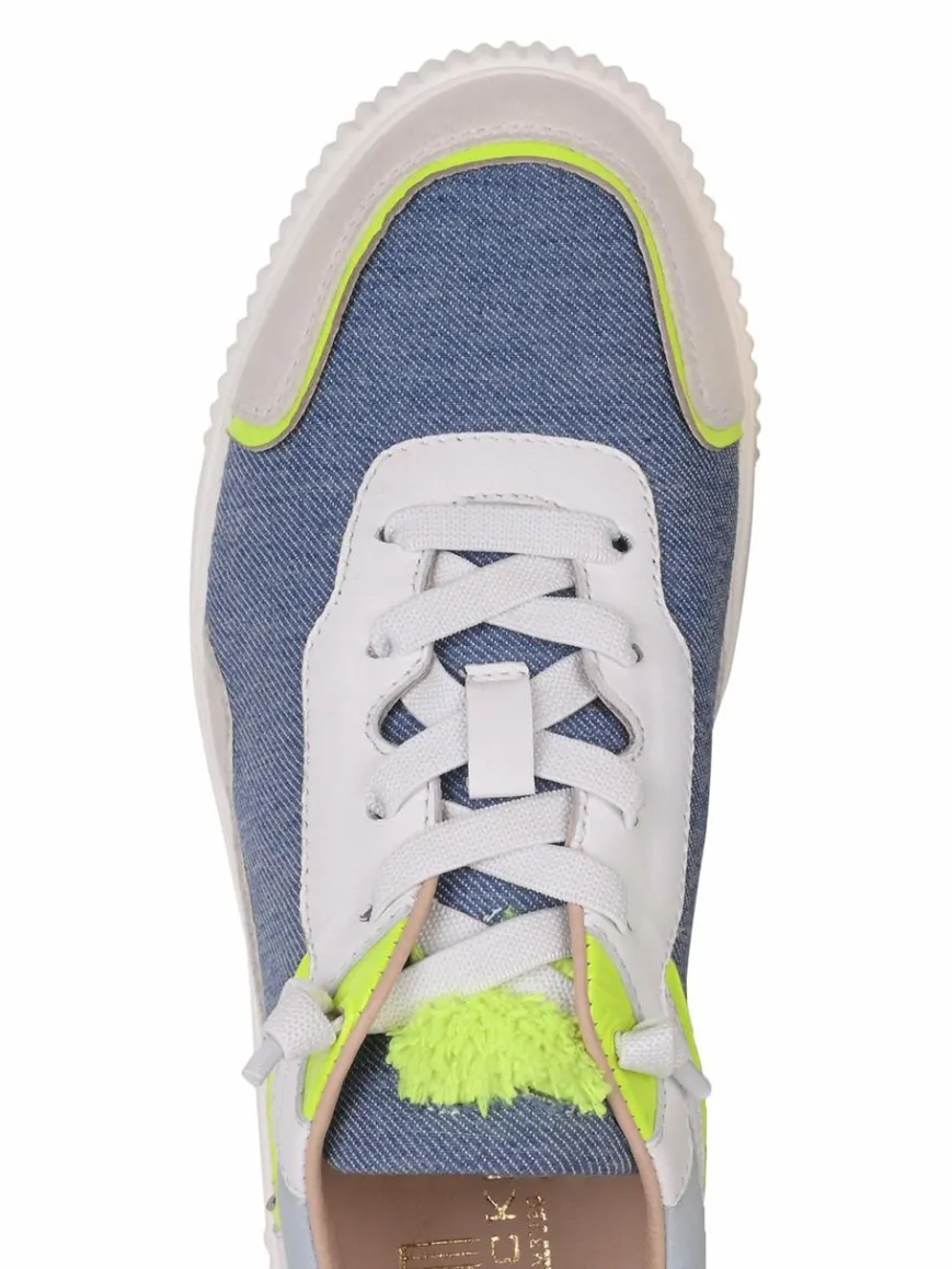 Crickit Sneaker*Damen Sneaker - REEGINA blau uni