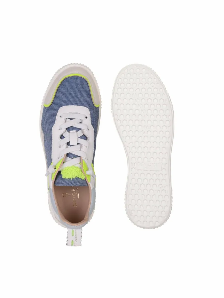 Crickit Sneaker*Damen Sneaker - REEGINA blau uni