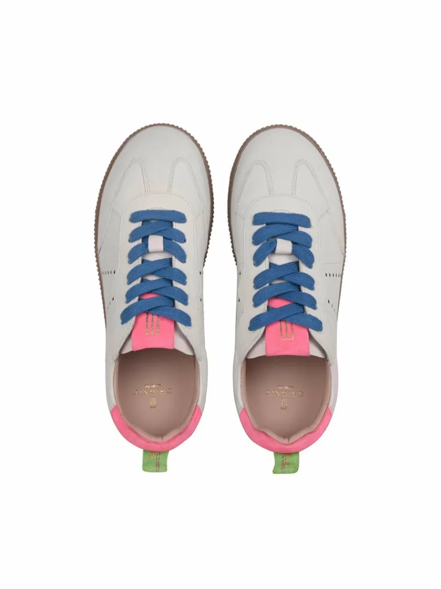 Crickit Sneaker*Damen Sneaker - RUNA weiß pink uni