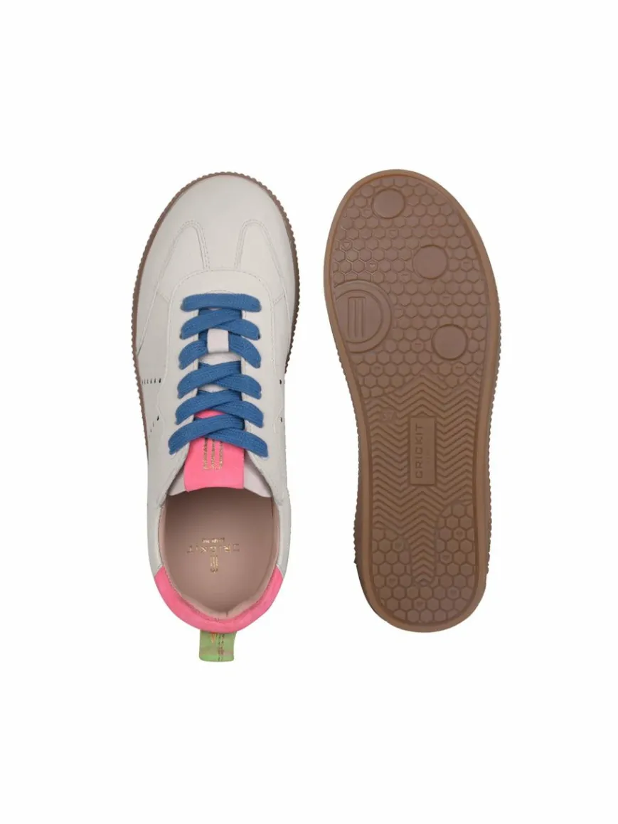 Crickit Sneaker*Damen Sneaker - RUNA weiß pink uni
