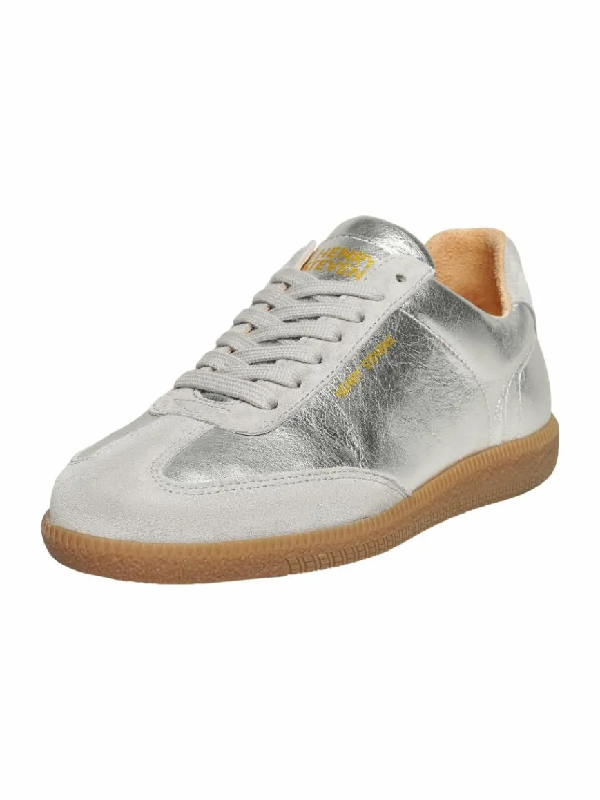 Henry Stevens Sneaker*Damen Sneaker – Sophia TIS silber uni