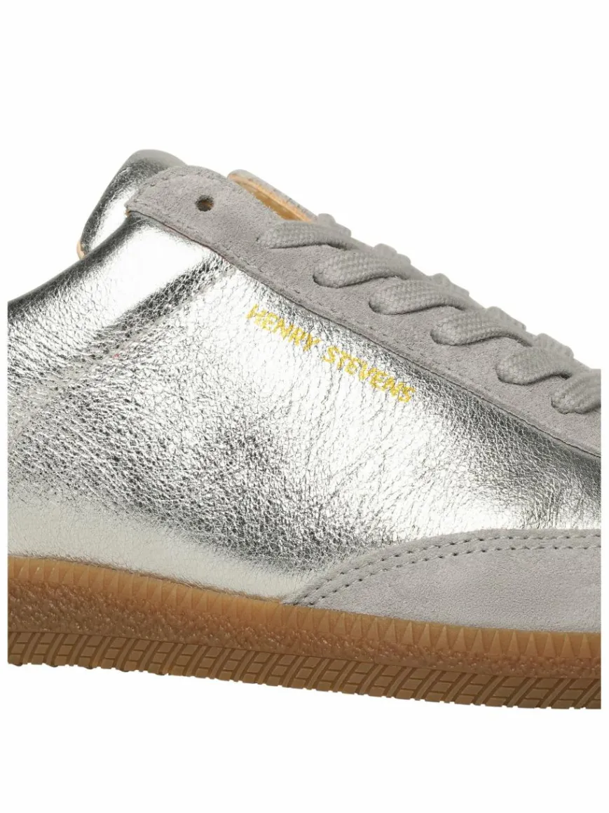 Henry Stevens Sneaker*Damen Sneaker – Sophia TIS silber uni