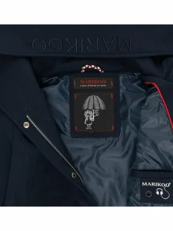 Marikoo Jacken & Westen*Damen Softshellmantel - Mayleen blau uni