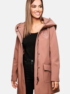 Marikoo Jacken & Westen*Damen Softshellmantel - Mayleen terra uni