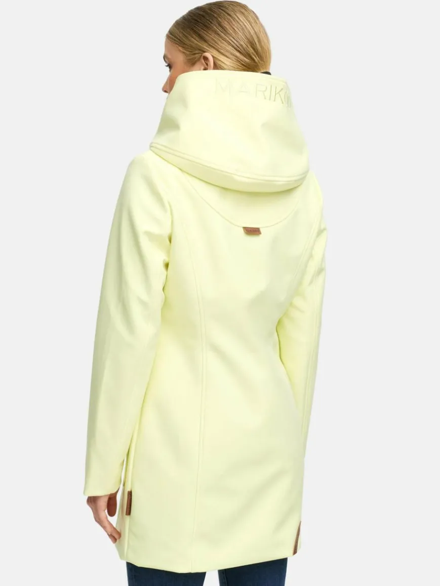Marikoo Jacken & Westen*Damen Softshellmantel - Mayleen gelb uni