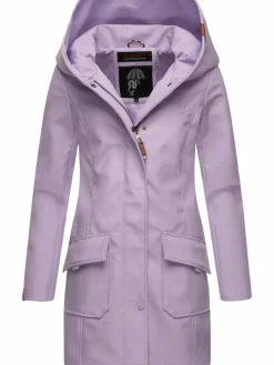 Marikoo Jacken & Westen*Damen Softshellmantel - Mayleen lila uni