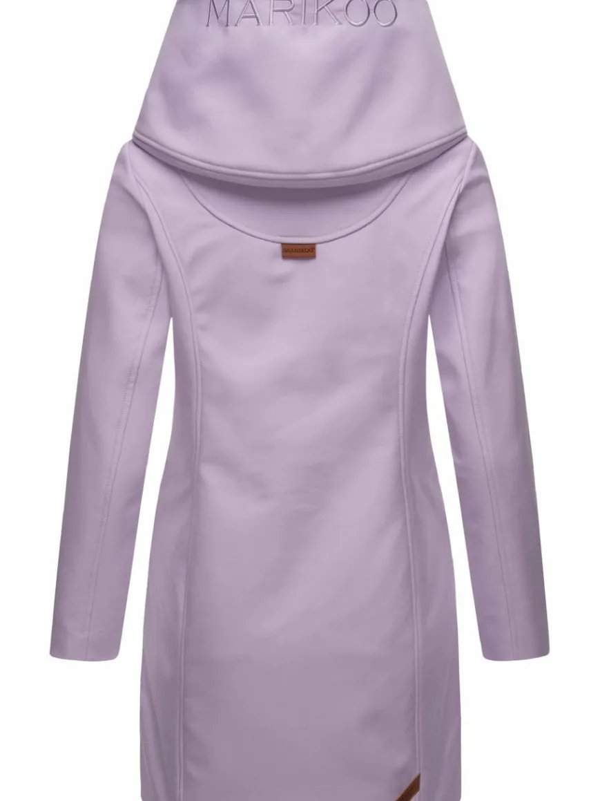 Marikoo Jacken & Westen*Damen Softshellmantel - Mayleen lila uni