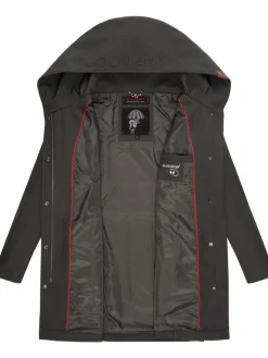 Marikoo Jacken & Westen*Damen Softshellmantel - Mayleen anthrazit uni