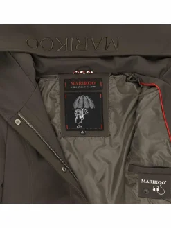 Marikoo Jacken & Westen*Damen Softshellmantel - Mayleen anthrazit uni