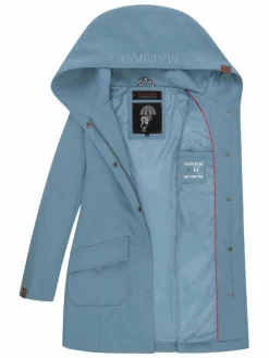 Marikoo Jacken & Westen*Damen Softshellmantel - Mayleen hellblau uni