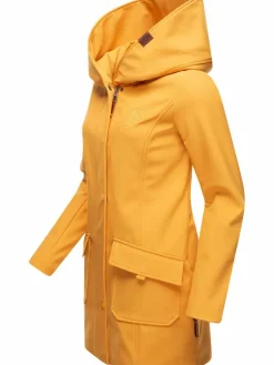 Marikoo Jacken & Westen*Damen Softshellmantel - Mayleen gelb uni