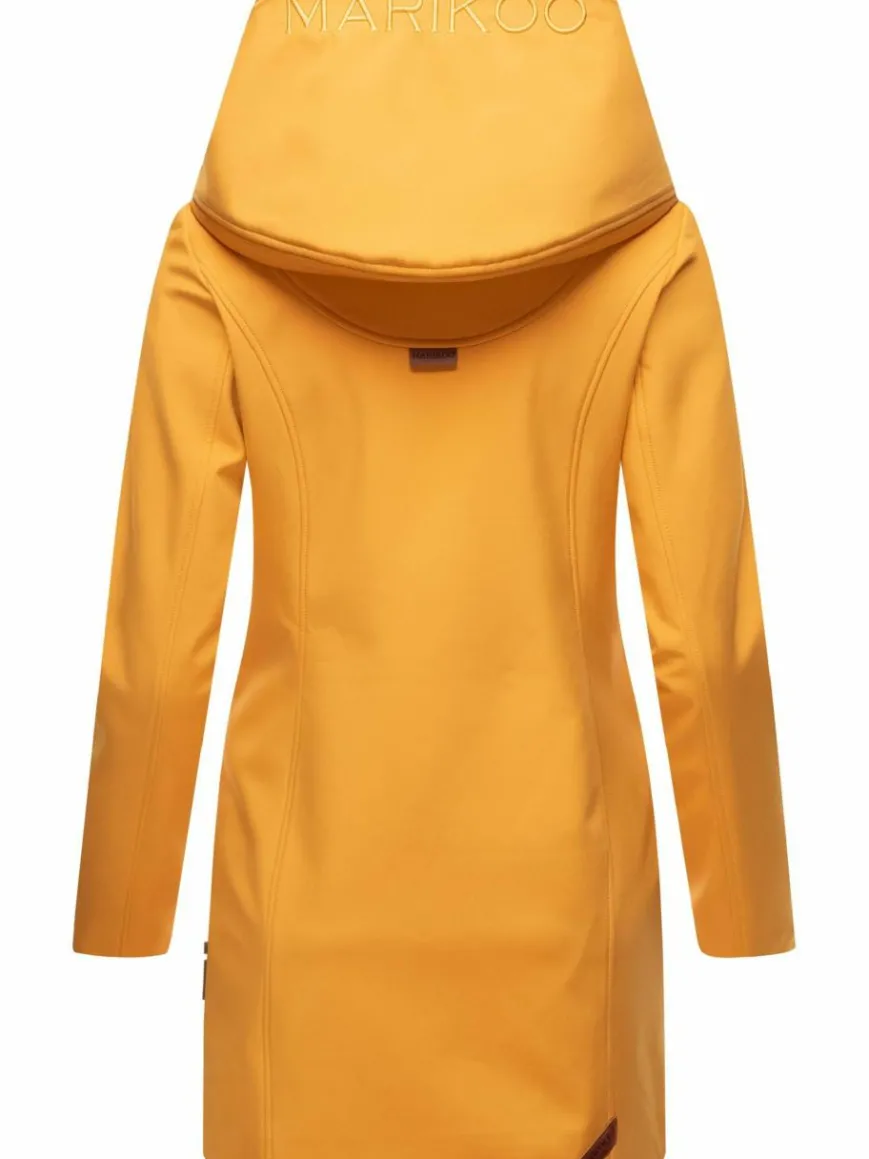 Marikoo Jacken & Westen*Damen Softshellmantel - Mayleen gelb uni