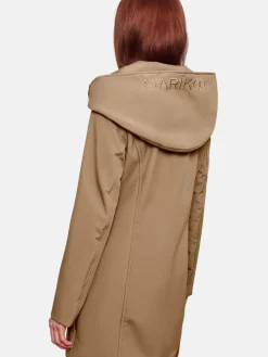 Marikoo Jacken & Westen*Damen Softshellmantel - Mayleen taupe uni