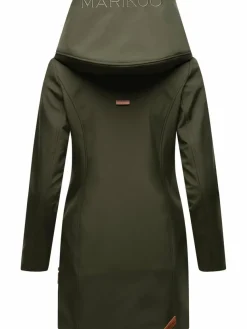 Marikoo Jacken & Westen*Damen Softshellmantel - Mayleen oliv uni