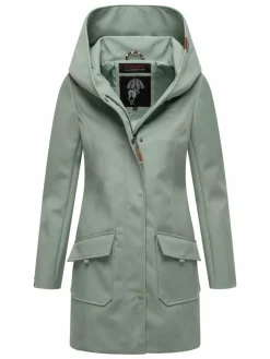 Marikoo Jacken & Westen*Damen Softshellmantel - Mayleen mint uni