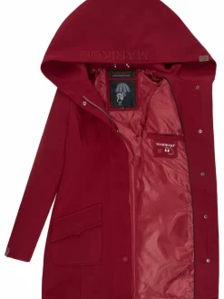 Marikoo Jacken & Westen*Damen Softshellmantel - Mayleen bordeaux uni