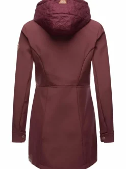 Ragwear Jacken & Westen*Damen Softshellmantel - Ybela bordeaux uni