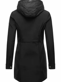 Ragwear Jacken & Westen*Damen Softshellmantel - Ybela schwarz uni