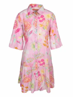 Vicci Germany Kleider*Damen Sommerkleid rosa gemustert