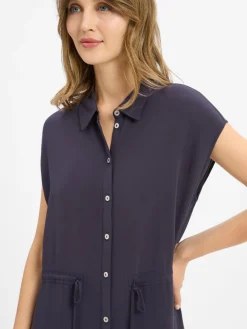 s.Oliver BLACK LABEL Kleider*Damen Sommerkleid marine uni