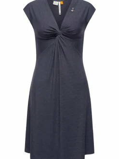 Ragwear Kleider*Damen Sommerkleid - Comfrey Solid marine uni