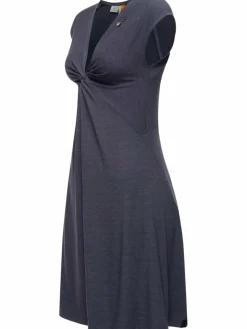 Ragwear Kleider*Damen Sommerkleid - Comfrey Solid marine uni