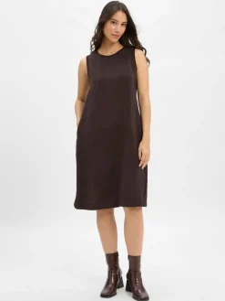 Opus Kleider*Damen Sommerkleid - Wemba schoko uni