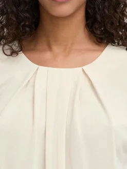 OXMO Blusen*Damen Spitzentop - OXBJALLA beige uni